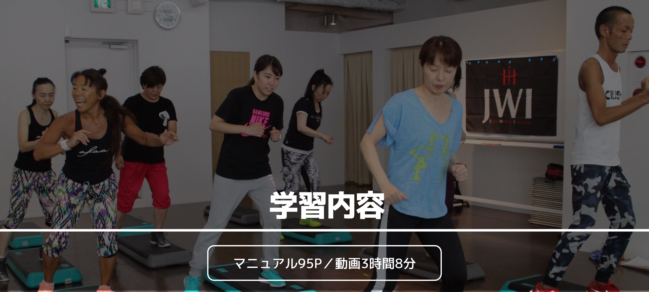 学習内容 マニュアル95P／動画3時間8分